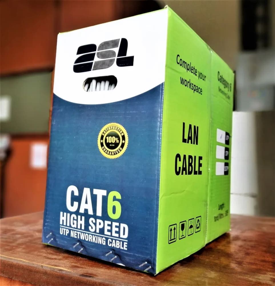ASL cat 6 indoor cable — Giga Team Solutions, +254 718 811 661